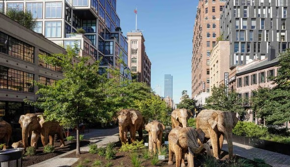 నీలగిరి నుంచి న్యూయార్క్‌కు ఏనుగు బొమ్మలు