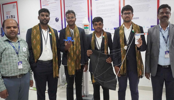 Anurag University emerges as world champion in the World CanSat and Rocketry Championship held in Portugal