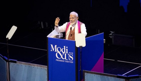 న్యూయార్క్ లో మోదీ సభ విజయవంతం