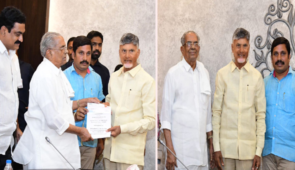 ఏపీ ముఖ్యమంత్రి సహాయ నిధికి రూ.25 లక్షలు విరాళం