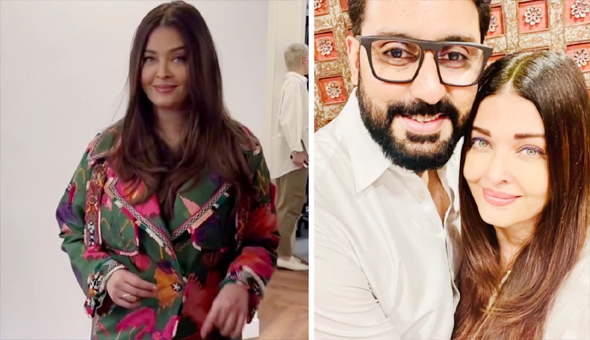 విడాకుల వార్త‌ల‌కు చెక్ పెట్టిన ఐశ్వ‌ర్యా