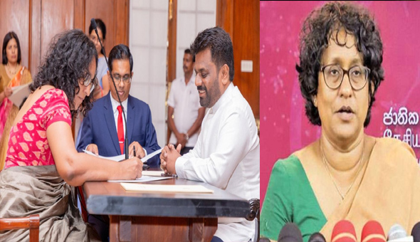 లంక నూతన ప్రధానమంత్రిగా హరిణి అమరసూర్య.. లంక నూతన ప్రధానమంత్రిగా హరిణి అమరసూర్య..