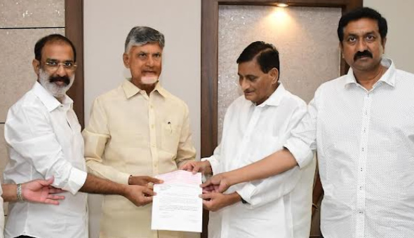FNCC Members donation of 25 lakhs to the AP CM’s Relief Fund