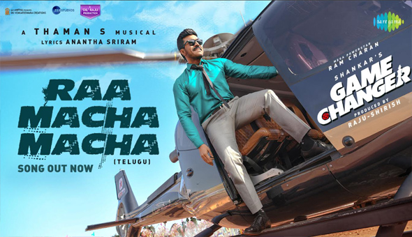 Ram Charan, Shankar’s Game Changer Raa Macha Macha galvanises