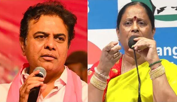 కేటీఆర్ కు కొండా సురేఖ వార్నింగ్..? బీఆర్ఎస్ కౌంటర్స్ స్టార్ట్…