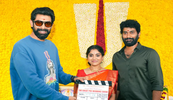 ‘The Great Pre Wedding Show’ launched traditionally by Rana Daggubati