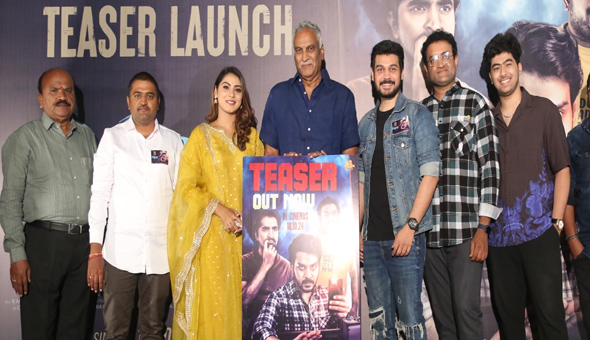 The team of “Veekshanam” is creating excitement with every moment, starting with the teaser that has sparked anticipation, and now with the promotions