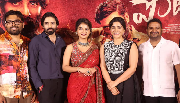 ‘పొట్టేల్’ సినిమా డెఫినెట్ గా ఆడియన్స్ నచ్చుతుంది : హీరోయిన్ సంయుక్త  