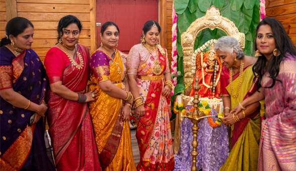 అమెరికాలో అంగరంగ వైభవంగా అట్లతద్ది వేడుకలు  అమెరికాలో అంగరంగ వైభవంగా అట్లతద్ది వేడుకలు