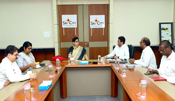 High-Level Committee on Enhancing Industrial Safety Visits Sri City