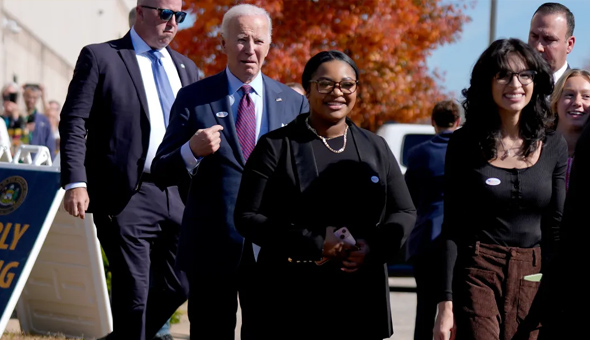 ఓటేసిన అమెరికా అధ్యక్షుడు  జో బైడెన్‌