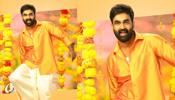 ‘బ్రహ్మా ఆనందం’ నుంచి బ్రహ్మానందం గా రాజా గౌతమ్ ఫస్ట్ లుక్ రిలీజ్  