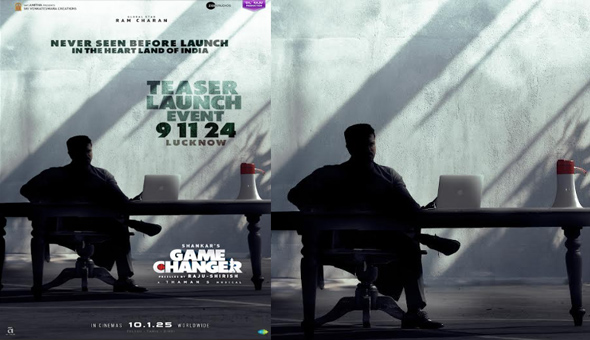 Grand teaser launch event in the heartland of India – Lucknow for his next release ‘Game Changer’