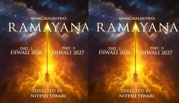 Ramayana – Part One and Two! Releasing on Diwali of 2026 and 2027!