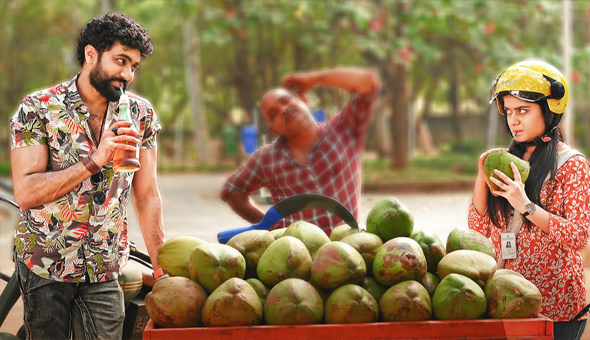 Star Director Maruthi Unveils First Look and Title of Drinker Sai Movie