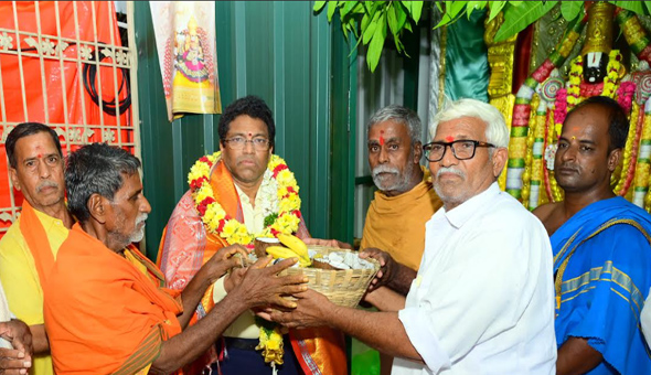 Srimad Bhagavata Saptaham concluded at Sri City Sri Prasanna Venkateswara Swamy Temple