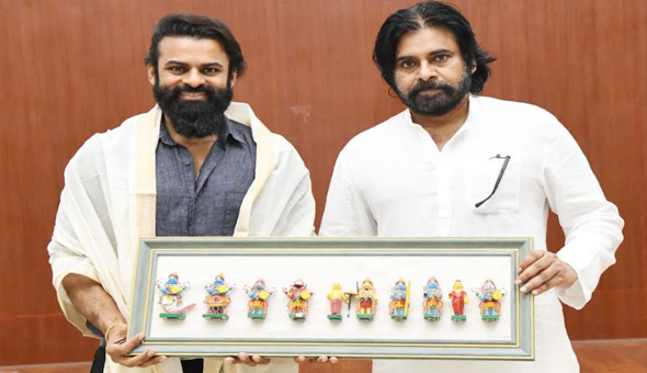 శ్రీ సాయి దుర్గా తేజ్ కు శ్రీ పవన్ కళ్యాణ్ గారు శుభాభినందనలు