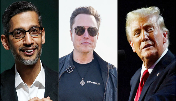 సుందర్‌ పిచాయ్‌కు విచిత్ర అనుభవం … ట్రంప్‌నకు ఫోన్‌ చేస్తే!