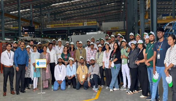 Jagriti Yatra Delegates Visit Sri City
