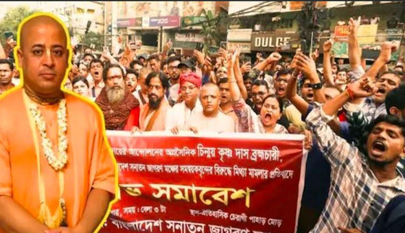 ఇస్కాన్ పై వ్యతిరేకతా..? భారత్ కు పరోక్ష హెచ్చరికలా…?