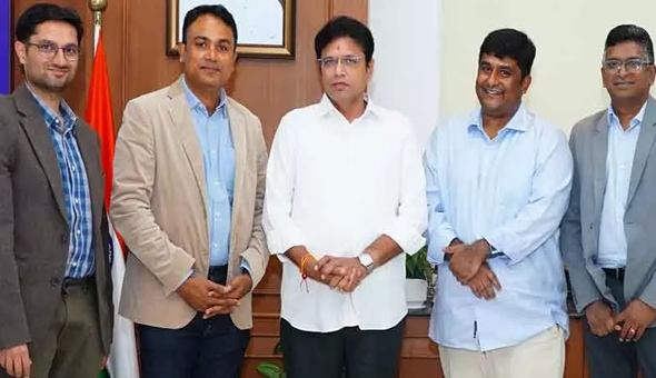 మంత్రి శ్రీధర్‌బాబుతో బన్యన్‌ నేషన్‌ ప్రతినిధుల భేటీ… రూ.200 కోట్లతో