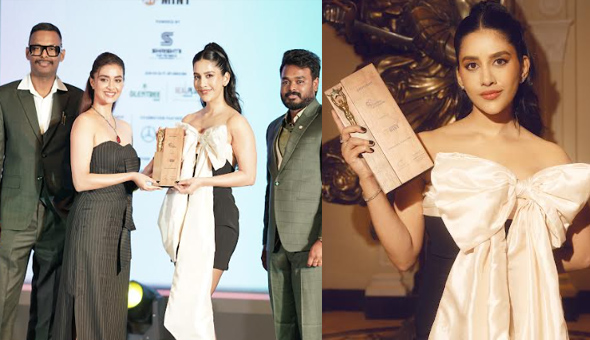 Nabha Natesh Wins ‘Style Icon of the Year’ award at Outlook Indian Business Awards 2024