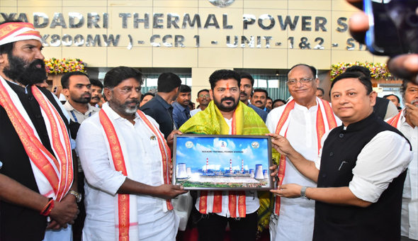 CM Revanth: వైటీపీఎస్‌ రెండో యూనిట్‌ను జాతికి అంకితం చేసిన సీఎం రేవంత్‌