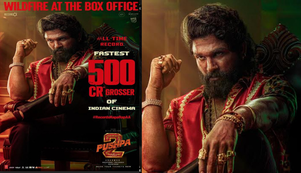 ‘Pushpa 2: The Rule’ the Fastest Rs 500 crore movie in Indian cinema history