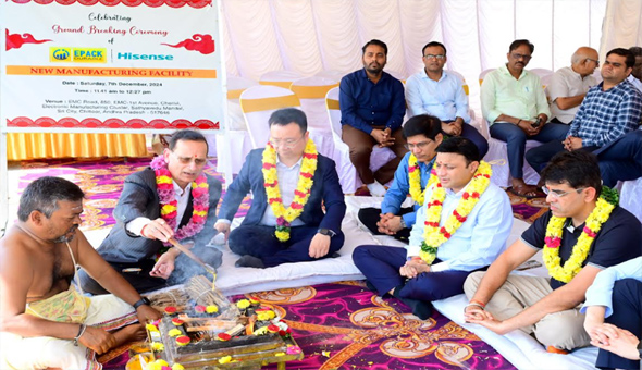 EPACK Durable breaks ground for a New Production Plant in Sri City